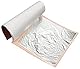 100% essbar reine Blattsilber in Lebensmittelqualität, 60mm x 60mm, 10 Stück