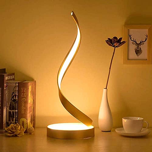 Lampe de table créative serpentine LED en art moderne épuré - 4