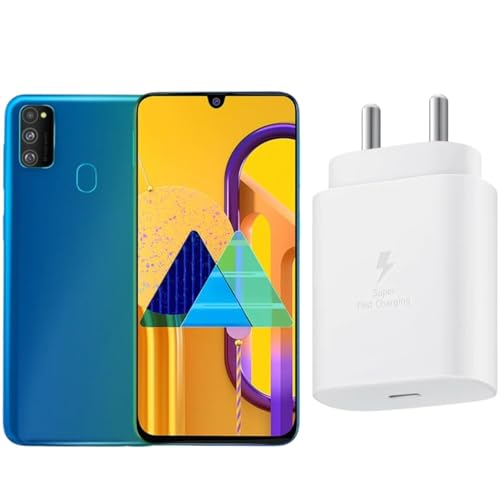 Image of Original 25W Adapter Compatible with Samsung A51 (White)