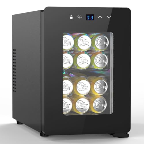 Electactic Gaming Wine Cooler, with RGB Fan and...