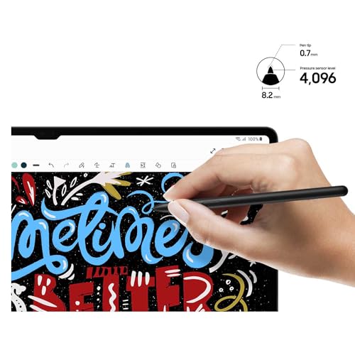 Image of 2 Pack Galaxy Tablet S6 Lite /S7 /S8 /S9 Series Stylus Pen Replacement for Samsung Galaxy Tab S6 Lite S7 S8 S9 S9 Plus S9 Ultra S9 FE Stylus Pen +10 Tips /Nibs (NO Bluetooth) (White)