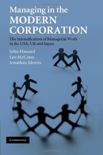 Managing in the Modern Corporation: The Intensification of Managerial Work in the USA, UK and Japan