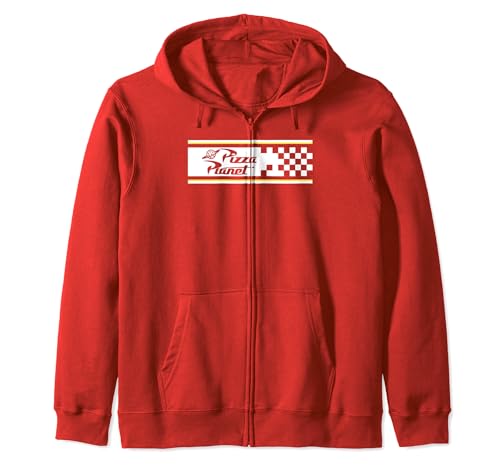 Sweat Pizza Planet Toy Story Zip Hoodie Disney Pixar pour Adulte