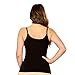 Shapermint Scoop Neck Compression Cami - Tummy and Waist Control Body Shapewear Camisole Black