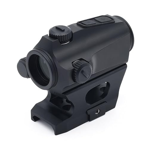 2MOA Miniature Red Dot Optic Sight 1x22mm，Reflex Holographic Scope，Adjustable Brightness