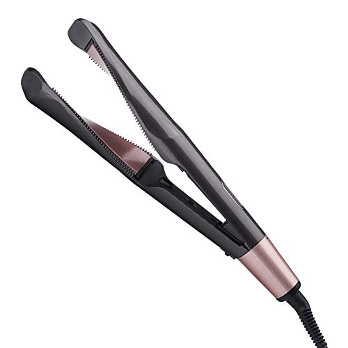 LOVFE Tourmaline Ceramic Ionic Flat Iron with Twisted 3D Floating Flat-Hair Straightener