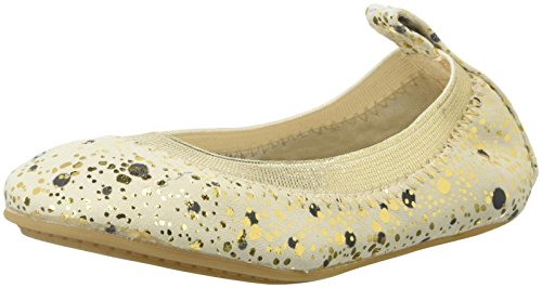 Yosi Samra Unisex-Child Sammie Paint Dripped Leather-K