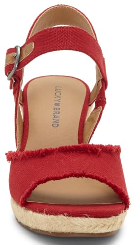 Image of Lucky Brand Women's Mindra Espadrille Wedge Sandal