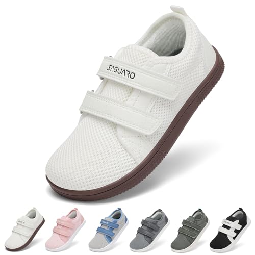 Imagen de SAGUARO Niños Zapatillas Barefoot Zapatos Deportivas Minimalistas Niña y Niño Calzado Respetuoso Antideslizante para Escolar