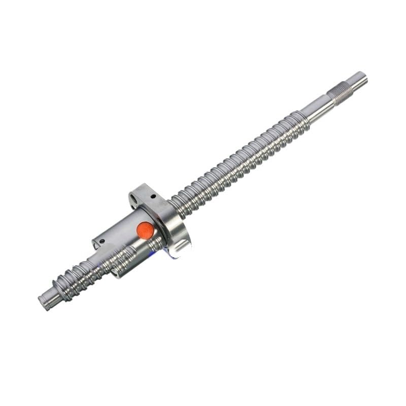 Metal Ball Screw nut SFU1204 150mm-700mm C7 Ball Screw with 1204 Flange Single Ball Nut BK/BF10 End Machined(350mm)