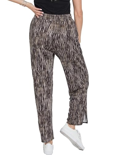 Royalty For Me Women's Mewomen´s Drawstring Wide Leg Pant with Side Slit3