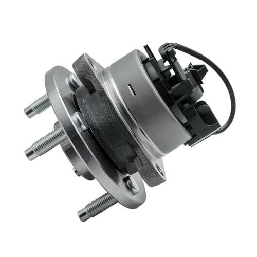 Image of Detroit Axle - 4-Lug w /ABS Front Wheel Bearing Hubs for 05-10 Chevy Cobalt
