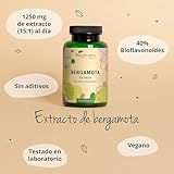 Bergamota Citrus Vegavero | 120 Cápsulas | Extracto de Fruta...