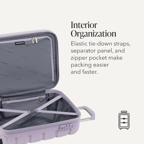 Image of SwissGear 7366, Evening Haze, 3-Piece Set (19 /23 /27), Signature Hardside Expandable Luggage With Spinner Wheels