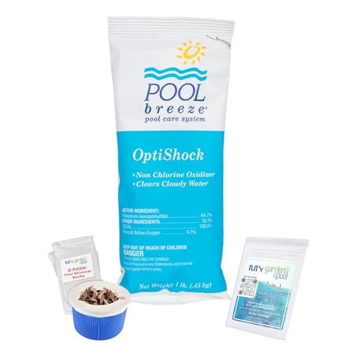 Pool Breeze OptiShock 88472 – Multi-Purpose Pool Oxidizer – with