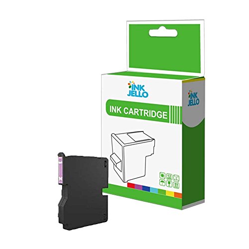 InkJello Compatible Ink Cartridge Replacement for Ricoh SG3120BSFNw Aficio SG2100N SG3100SNw SG3110DN SG3110DNw SG3110SFNw SG7100DN GC41M (Magenta, Single-Pack)