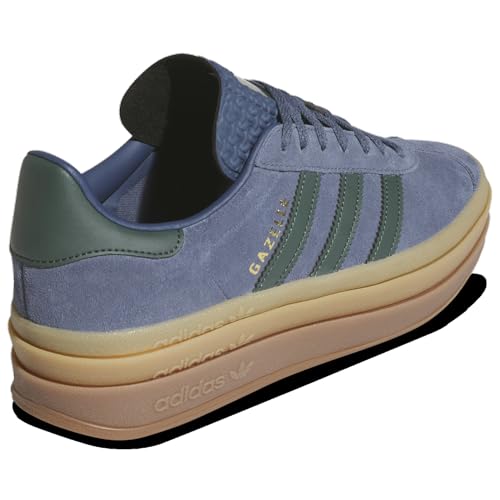 Adidas Originals Gazelle Bold - Women's (JQ2360, Blue/Green)3