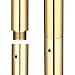 AW 3.4 FT Chrome Dancing Pole Extension for 45 mm Professional Pole Fitness Spinning Pole Accessories Exercise Club, Gold