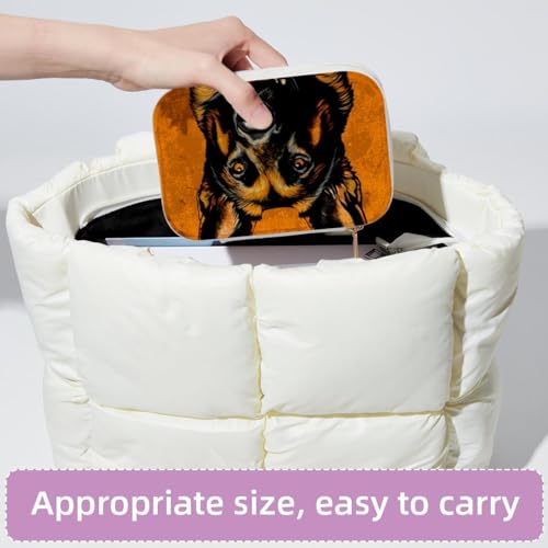 Boîte à bijoux double couche Collie pour sublimer votre coiffeuse - 5