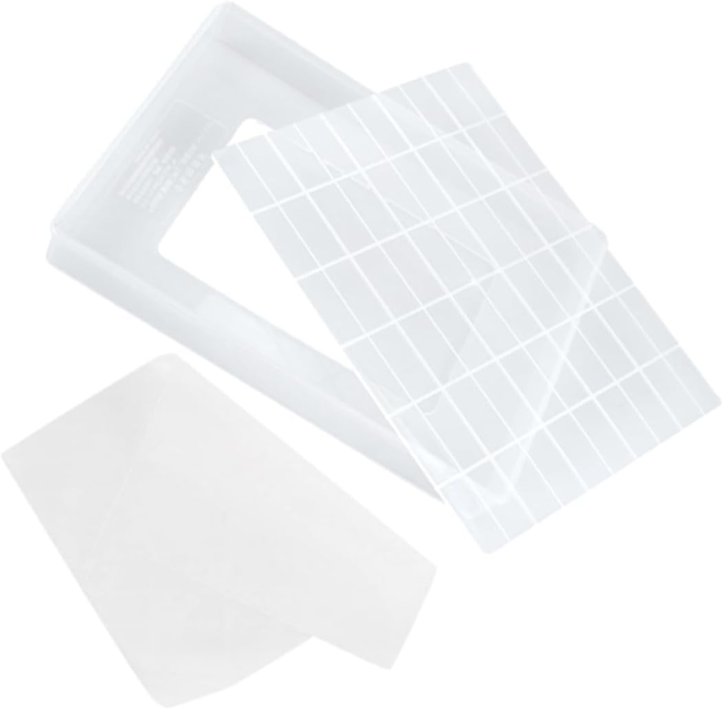 Xmas 3pcs Baking Nougat Tools Kit Reusable Plastic Mold
