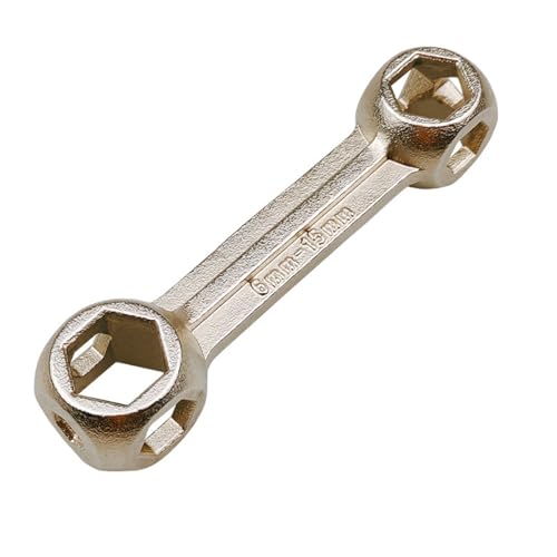HOUSON BT111 Clé à douille multifonction 10 en 1 pour réparation de vélo - Clé à six pans extérieurs pour vélo, moto, scooter (6-15 mm)