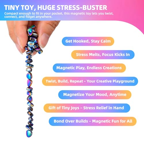 550pcs Fidget Toys for Adults, Stress Relief Sensory Toys for Autism ADHD Anxiety,Desk Fidgets Toys,Fidgets Toys Adults Gifts by Aukit - Used condition - Image 5