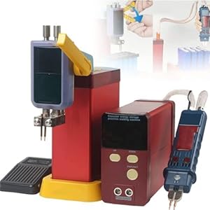 XNXYSMKJ Soudeuse par Points pour Blocs-Batteries 801D, condensateur de précision 12 KW pour Le Stockage d;énergie des Batteries Lithium 18650/14500, Large Gamme d;Applications.