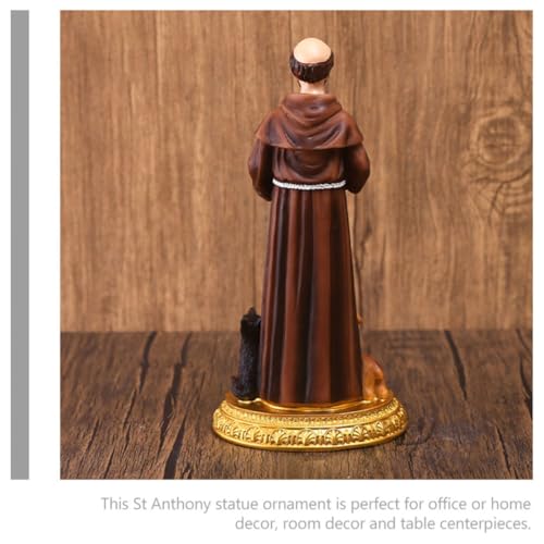 Figurine Catholique Résine Base Plate Stable Décoration Unique - 6