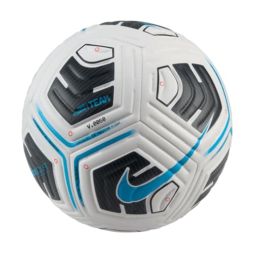 Nike FZ7540-102 NK ACADEMY - TEAM - FA24 Recreational soccer ball Unisex WHITE/BLACK/LT BL