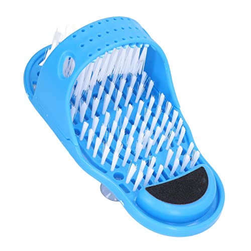 Nettoyant pour les Pieds Simple, Matériau PVC, élimine les Peaux Mortes, Tapis de Douche, Effet de Massage avec Ventouses, pour Salle de Bain