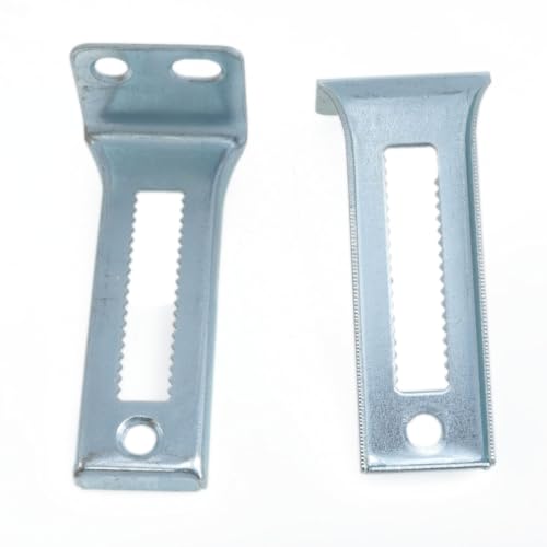 Kit de Herrajes para Puertas de Clóset Plegables (4 Juegos), para Reparación de Puertas Bifold, de Armarios, Deslizantes y de Garaje, Color Plata miniatura 5