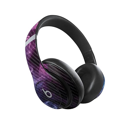 Image of MightySkins Carbon Fiber Skin Compatible with Beats Studio Pro - Mystic Smoke | Protective, Durable Textured Carbon Fiber Finish | Easy to Apply