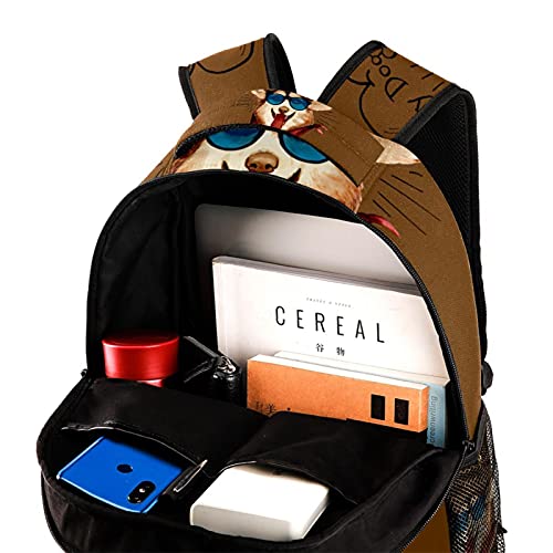 Sac à dos Corgi pour adolescent, équipement scolaire multicolore de qualité - 4