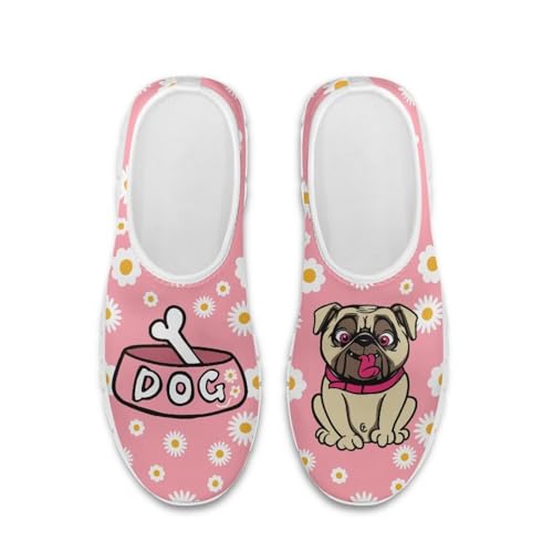 Image of Jeiento Cute Dog Women's Casual Slip On Shoes Loafers Sneakers for Women