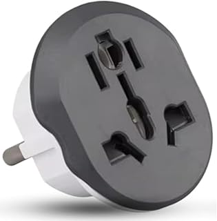 محول فيشة ثلاثى ام كيه 16 امبير من شاهين لايت متوافق مع جميع انواع الفيش (قطعة واحدة)