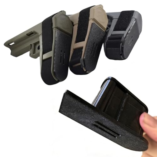 Slakfsey SBA3 Storage Plug for SB Tactical Brace for maintaining Shape. Combat Black Black Detachable Hook Can Store Accessories. SBA3 stabilizer Storage Bracket Shape Protector