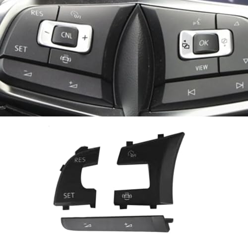 Boutons de commande pour volant VW Arteon 2017-2019 cache multifonctions de haute précision - 3