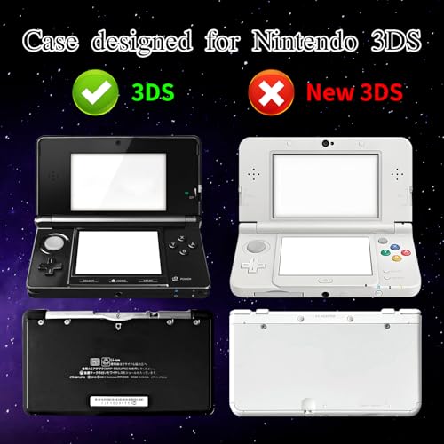 OSTENT ケース ハード クリスタル ケース クリア スキン カバー Nintendo 3DSに対応