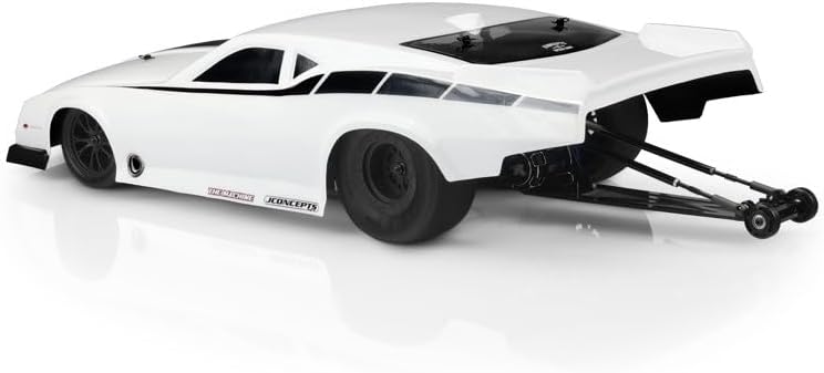 Miniatura 2 de J Concepts Inc. 1968 Pontiac Firebird Pro The Machine Clear Body JCO0455 Carrocerías de coche/camión Alas y calcomanías