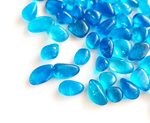 Rare Gemstone | Apatite Smooth Tumbels, Apatite Tumbles For Jewelry Making, Loose Gemstone, Apatite Gemstone Chips Beads, 30 Pieces,Size - 5 To 10 Mm 25 Cts. Approx. [Gem_Tum-09] #TOP30