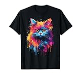 Design della maglietta persiana: la nostra maglietta persiana presenta un accattivante design gatto persiano bianco. Questo elemento unico aggiunge un tocco affascinante, rendendolo un pezzo straordinario nel tuo guardaroba.