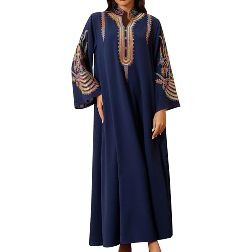 Robe musulmane pour femme - Caftan - Vêtement arabe musulman - Vêtement islamique - Vêtement de Ramadan - Hijab - Robe musulmane élégante Dubaï Turquie,...