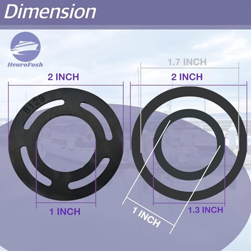 HeuroFosh 8M0046752 Fuel Filter Kit for MerCruiser Sterndrive 4 Cyl 6 Cyl 2.5 3.0 3.7 4.3 L Inboard Engines 35-803897Q1 18-7784 - Thumbnail 3