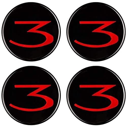 4Pcs Auto Alliage Cache-moyeux pour TESLA MODEL X MODEL S MODEL 3, Antipoussière Capuchon de moyeu, Badge Emblèmes Casquettes de Centre de Roue DéCoratif Accessoires, 58MM Cover
