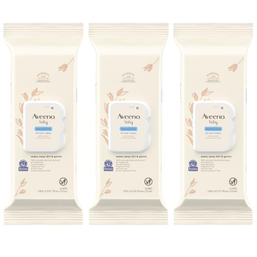Aveeno Baby Sensitive All Over Wipes, Fragrance...