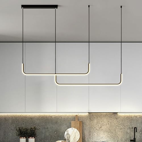 Suspension minimaliste LED intensité variable salon et cuisine - 4