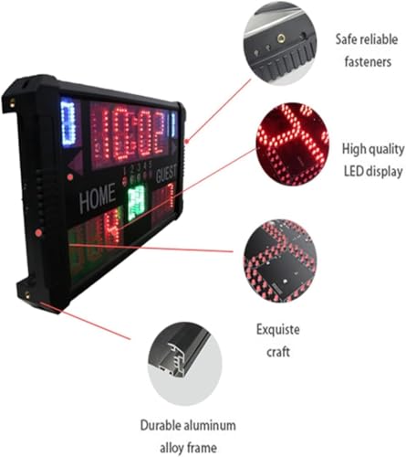 Marcador electrónico digital multi-deportes para interior miniatura 4