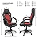 TRESKO Silla giratoria de oficina Sillón de escritorio Racing, silla Gaming ergonómica,...
