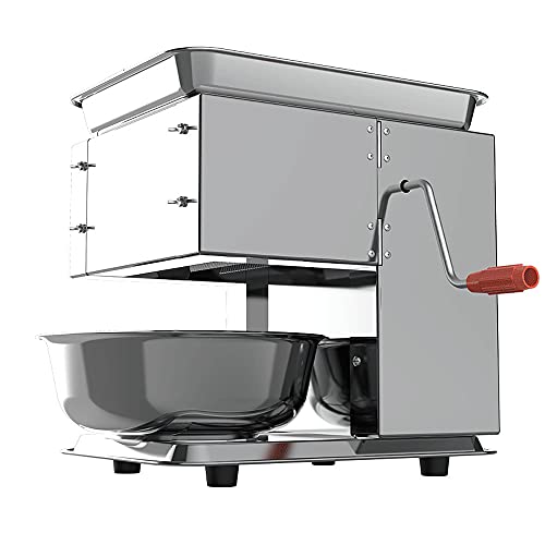 850 W Kommerzieller Fleischschneider, 200 Kg / H Elektrische Manuelle Frischfleisch-schredder-aufschnitt…