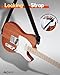 Leo Jaymz DIY TL Style Electric Guitar Kits with Mahogany Body and Maple Neck - Maple Fingerboard and All Components Included（TL）